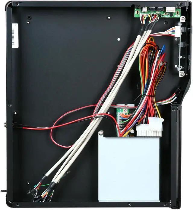 Alt view image 6 of 7 - SilverStone Lascala Series LC09B-ITV Black Aluminum / Steel Mini-ITX Desktop Computer Case Fanless 60W (80W peak) DC/DC board & AC adapter Power Supply