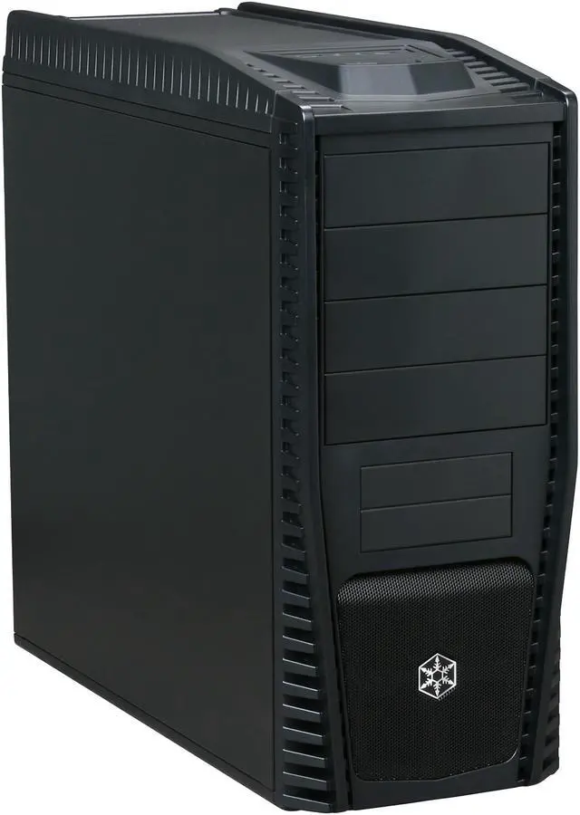 Main image of SILVERSTONE Precision Series PS05-B Black Steel ATX Mid Tower Tool-less Installation Design Computer Case
