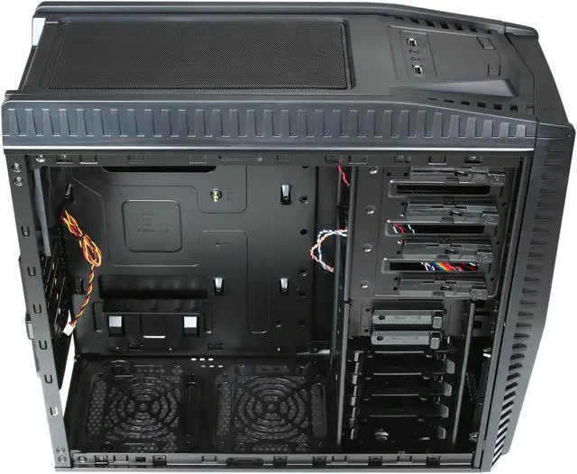 Alt view image 8 of 13 - SILVERSTONE Precision Series PS05-B Black Steel ATX Mid Tower Tool-less Installation Design Computer Case