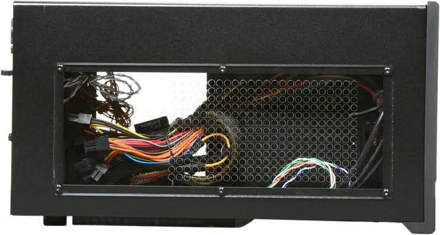 Alt view image 4 of 10 - SilverStone Sugo Series SG07-BW Black Aluminum / SECC Mini-ITX Desktop Computer Case 600W 80+ Bronze Certified / Single +12V rail Power Supply