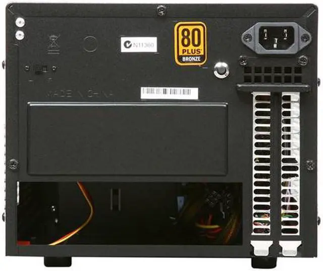 Alt view image 5 of 10 - SilverStone Sugo Series SG07-BW Black Aluminum / SECC Mini-ITX Desktop Computer Case 600W 80+ Bronze Certified / Single +12V rail Power Supply