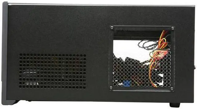 Alt view image 6 of 10 - SilverStone Sugo Series SG07-BW Black Aluminum / SECC Mini-ITX Desktop Computer Case 600W 80+ Bronze Certified / Single +12V rail Power Supply