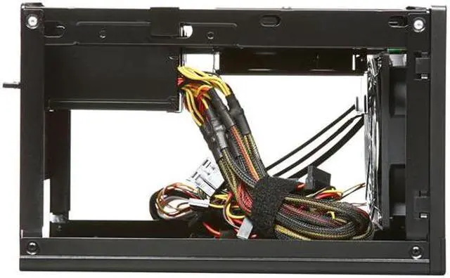 Alt view image 5 of 9 - SILVERSTONE Sugo Series SG05BB-450 ALL Black  Plastic / SECC Mini-ITX Desktop Computer Case with SFX 450W 80+ Bronze Certified / Single +12V rail Power Supply