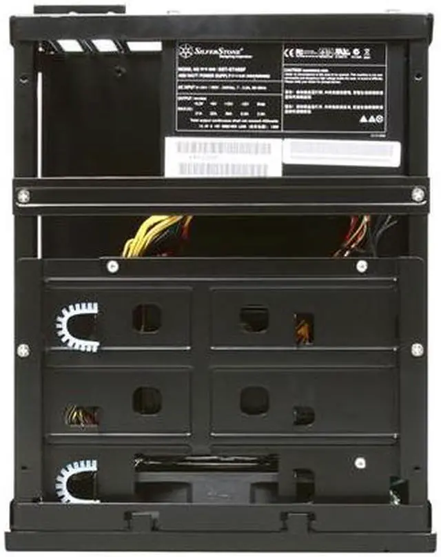 Alt view image 6 of 9 - SILVERSTONE Sugo Series SG05BB-450 ALL Black  Plastic / SECC Mini-ITX Desktop Computer Case with SFX 450W 80+ Bronze Certified / Single +12V rail Power Supply