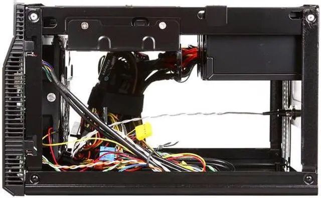 Alt view image 6 of 8 - SILVERSTONE Sugo Series SG06BB-450 ALL Black Aluminum / SECC Mini-ITX Desktop Computer Case with SFX 450W 80+ Bronze Certified / Single +12V rail Power Supply