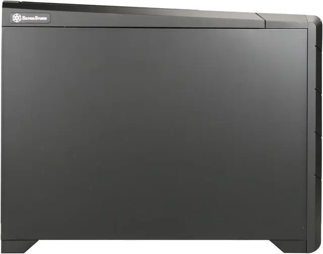 Alt view image 4 of 8 - SilverStone RAVEN RV02B-EW Matte black reinforced plastic outer shell, 0.8mm Steel body ATX Full Tower Computer Case