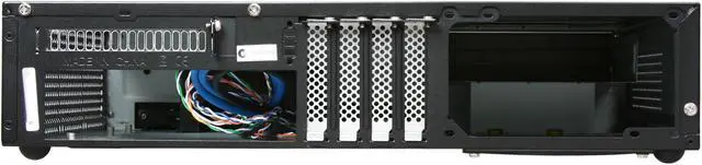 Alt view image 4 of 6 - SILVERSTONE Black Aluminum skin reinforced plastic front panel, 0.8mm SECC body MILO Series ML03B Micro ATX Media Center / HTPC Case