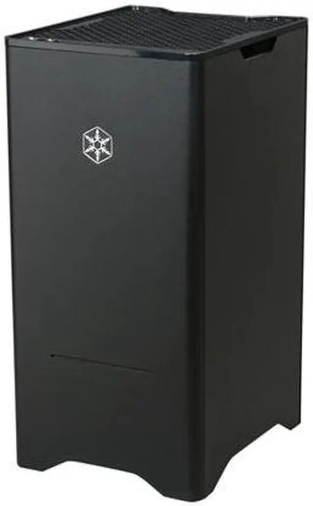 Alt view image 3 of 10 - SilverStone Fortress Series FT03B Black Aluminum / Steel Micro ATX Mini Tower Computer Case