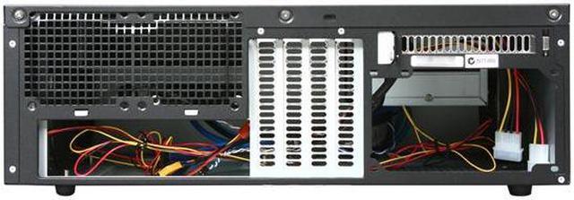 Alt view image 4 of 7 - SILVERSTONE Black Aluminum front door and plastic front panel, 0.8mm SECC body Grandia Series GD06B ATX Media Center / HTPC Case