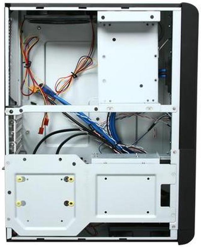 Alt view image 6 of 7 - SILVERSTONE Black Aluminum front door and plastic front panel, 0.8mm SECC body Grandia Series GD06B ATX Media Center / HTPC Case