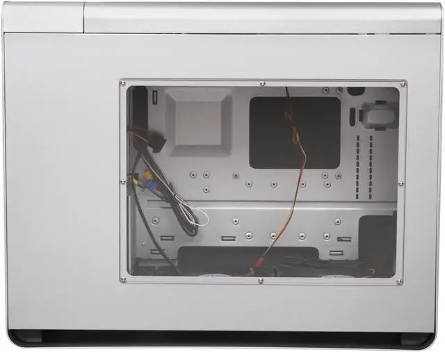 Alt view image 4 of 10 - SilverStone Fortress Series FT02S-W Silver Aluminum / Steel ATX Mid Tower Computer Case