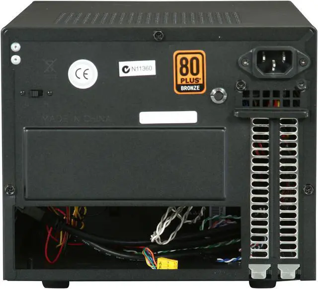 Alt view image 4 of 8 - SILVERSTONE Sugo Series SST-SG08B Black Aluminum Mini-ITX Desktop Computer Case 600W 80+ Bronze Certified / Single +12V rail Power Supply