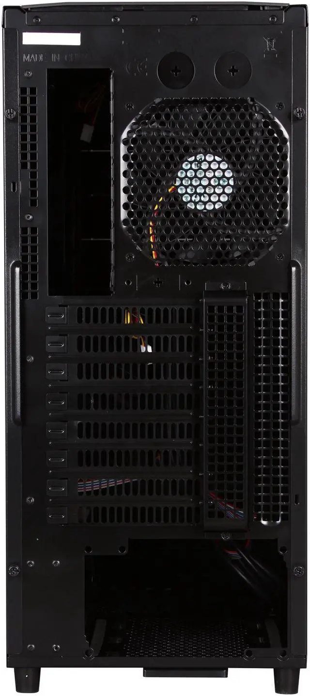 Alt view image 9 of 10 - SilverStone Temjin Series SST-TJ04B-E Black Aluminum front panel, steel body ATX Mid Tower Computer Case
