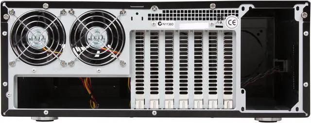 Alt view image 4 of 7 - SILVERSTONE Black Aluminum / Steel Lascala Series SST-LC10B-E-USB3.0 ATX Media Center / HTPC Case