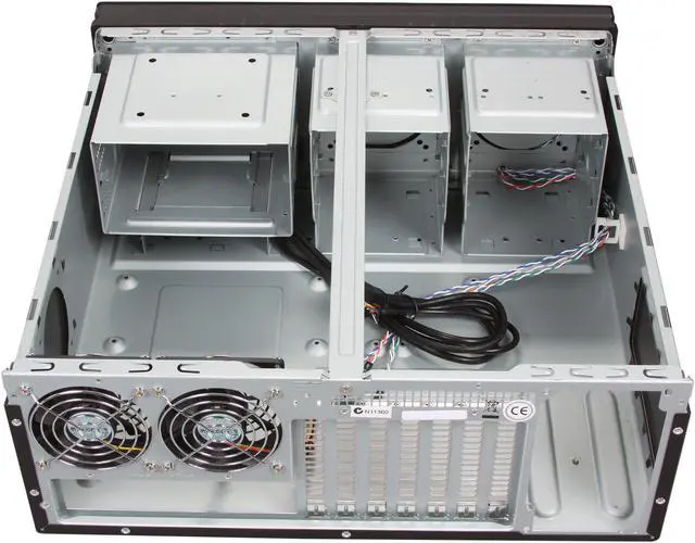 Alt view image 5 of 7 - SILVERSTONE Black Aluminum / Steel Lascala Series SST-LC10B-E-USB3.0 ATX Media Center / HTPC Case