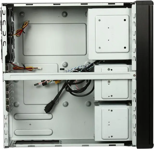 Alt view image 6 of 7 - SILVERSTONE Black Aluminum / Steel Lascala Series SST-LC13B-E-USB3.0 ATX Media Center / HTPC Case