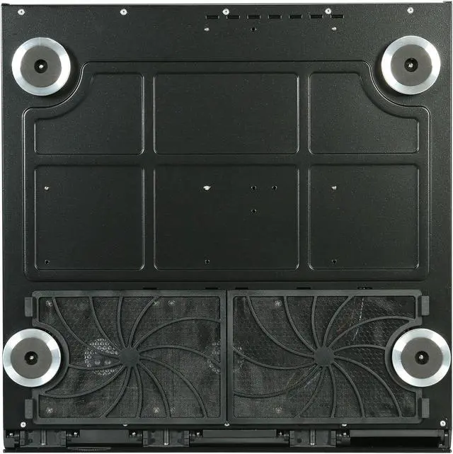 Alt view image 7 of 8 - SILVERSTONE Black Aluminum / Steel Grandia Series SST-GD07B ATX Media Center / HTPC Case
