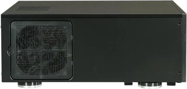 Alt view image 3 of 8 - SILVERSTONE Black Aluminum / Steel Grandia Series SST-GD08B ATX Media Center / HTPC Case