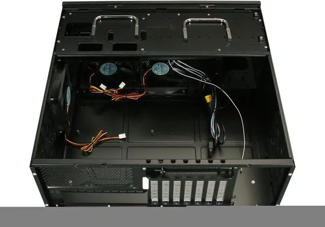 Alt view image 5 of 8 - SILVERSTONE Black Aluminum / Steel Grandia Series SST-GD08B ATX Media Center / HTPC Case