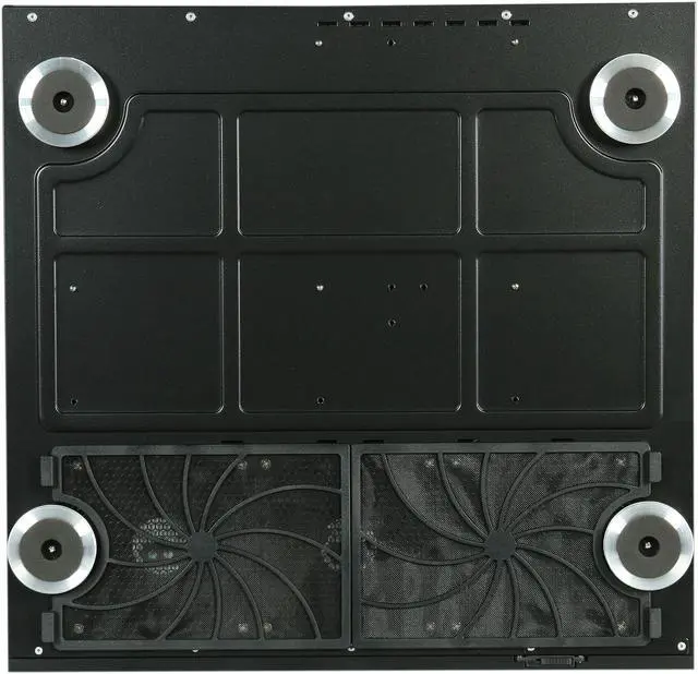 Alt view image 7 of 8 - SILVERSTONE Black Aluminum / Steel Grandia Series SST-GD08B ATX Media Center / HTPC Case