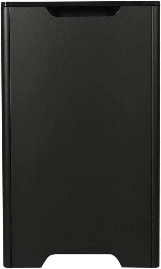 Alt view image 3 of 9 - SILVERSTONE Black Aluminum / Steel Fortress Series SST-FT03B-MINI Mini ITX Media Center / HTPC Case