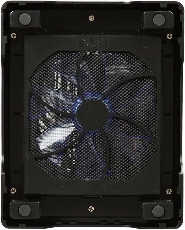Alt view image 7 of 9 - SILVERSTONE Black Aluminum / Steel Fortress Series SST-FT03B-MINI Mini ITX Media Center / HTPC Case