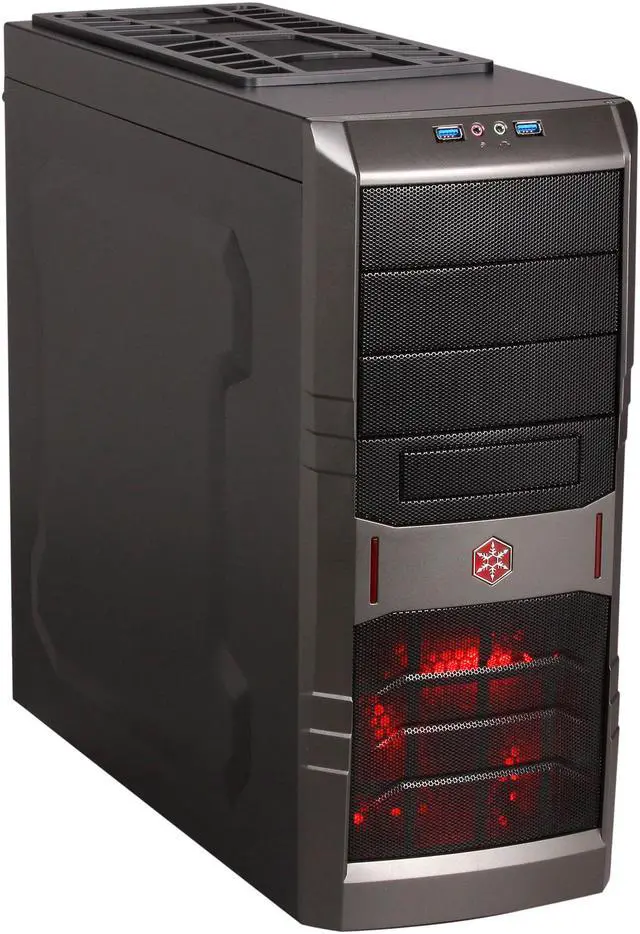 Main image of SilverStone SST-RL01B-USB 3.0 Black Steel / Plastic ATX Mid Tower Computer Case