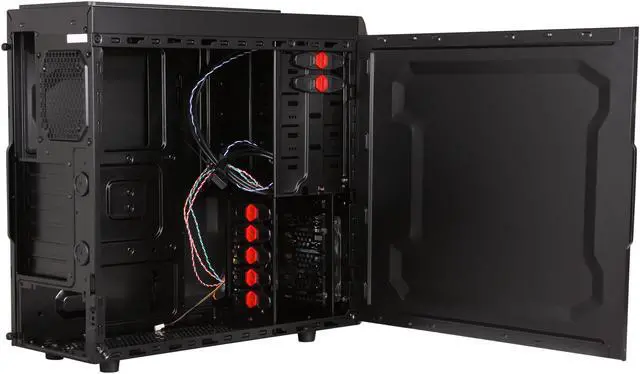 Alt view image 5 of 9 - SilverStone SST-RL01B-USB 3.0 Black Steel / Plastic ATX Mid Tower Computer Case
