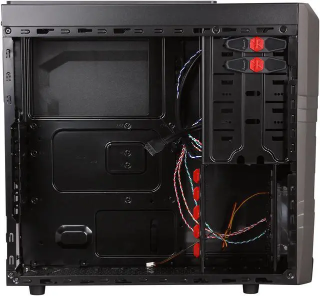 Alt view image 6 of 9 - SilverStone SST-RL01B-USB 3.0 Black Steel / Plastic ATX Mid Tower Computer Case