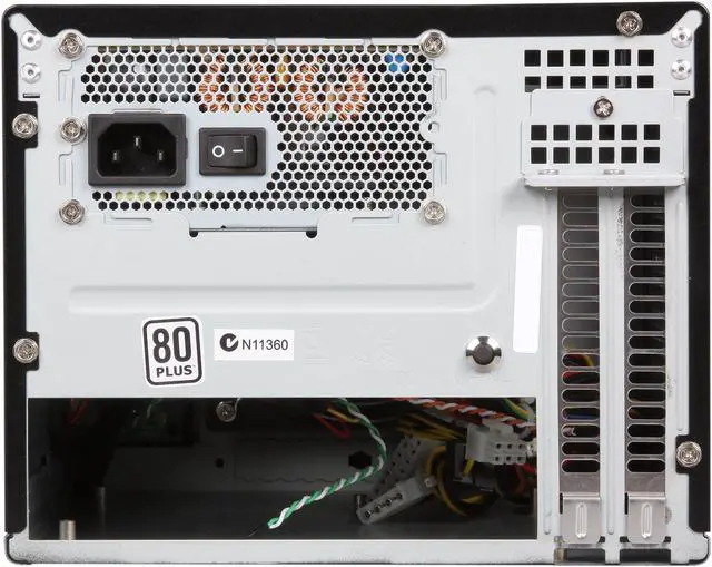 Alt view image 8 of 9 - SilverStone Sugo Series SG06B-USB3.0 Black Aluminum/SECC Mini-ITX Desktop Computer Case SFX 300W with 80 PLUS certification Power Supply with 2 x USB3.0 ports (Black)