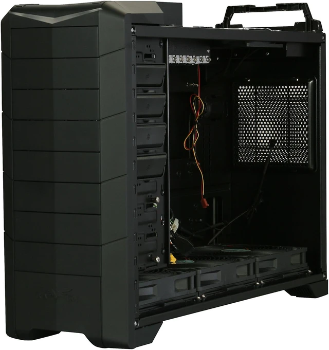 Raven Computer Case SilverStone RAVEN RV02B-W-USB3.0 Matte black 0.8mm Steel ATX Full Tower ...