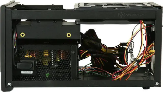 Alt view image 5 of 8 - SilverStone Sugo Series SG07B-USB3.0 Black Aluminum / SECC Mini-ITX Desktop Computer Case 600W 80+ Bronze Certified / Single +12V rail Power Supply with 2X USB3.0 ports