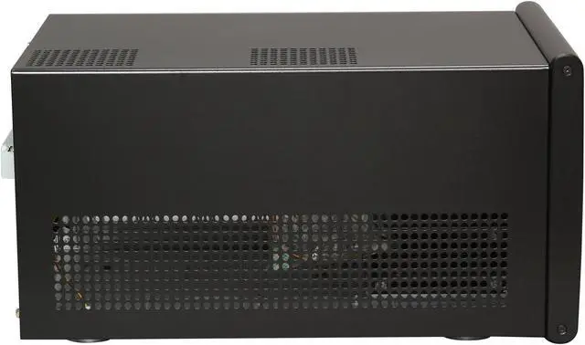 Alt view image 4 of 10 - SilverStone Sugo Series SG01B-F-USB3.0 Black Aluminum front panel, SECC body Micro ATX Desktop Computer Case with 2 x USB3.0 + 2 x USB2.0 ports