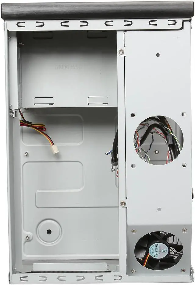 Alt view image 7 of 10 - SilverStone Sugo Series SG01B-F-USB3.0 Black Aluminum front panel, SECC body Micro ATX Desktop Computer Case with 2 x USB3.0 + 2 x USB2.0 ports