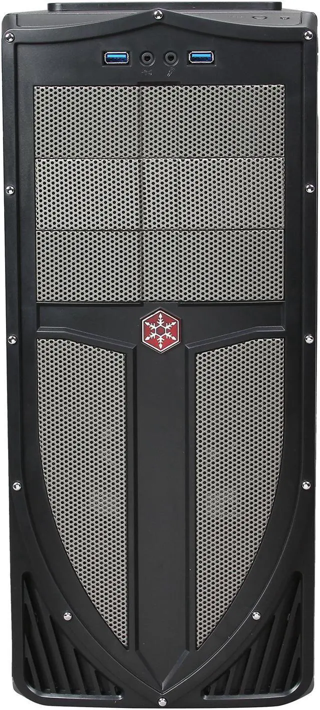 Alt view image 2 of 9 - SilverStone Redline series RL02B-W-USB 3.0 Black Steel / Plastic ATX Mid Tower Computer Case
