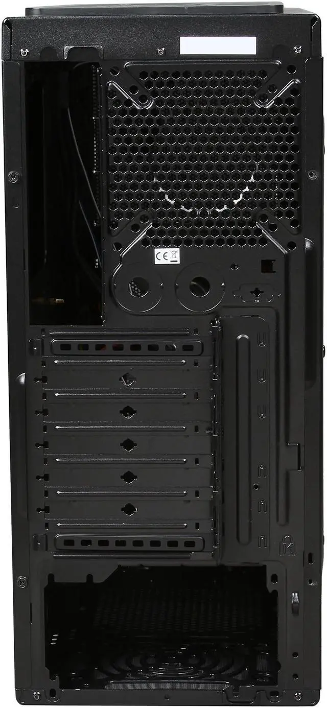 Alt view image 8 of 9 - SilverStone Redline series RL02B-W-USB 3.0 Black Steel / Plastic ATX Mid Tower Computer Case