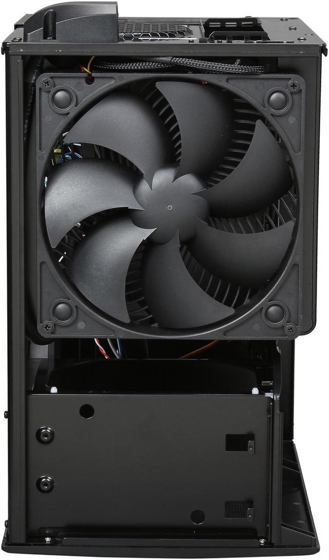 Alt view image 7 of 10 - SilverStone Sugo Series SG09B Black Steel / Plastic Micro ATX Mini Tower Computer Case
