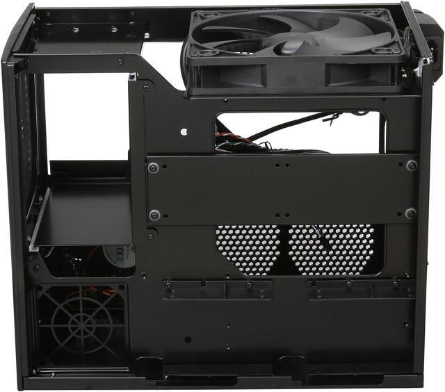 Alt view image 8 of 10 - SilverStone Sugo Series SG09B Black Steel / Plastic Micro ATX Mini Tower Computer Case