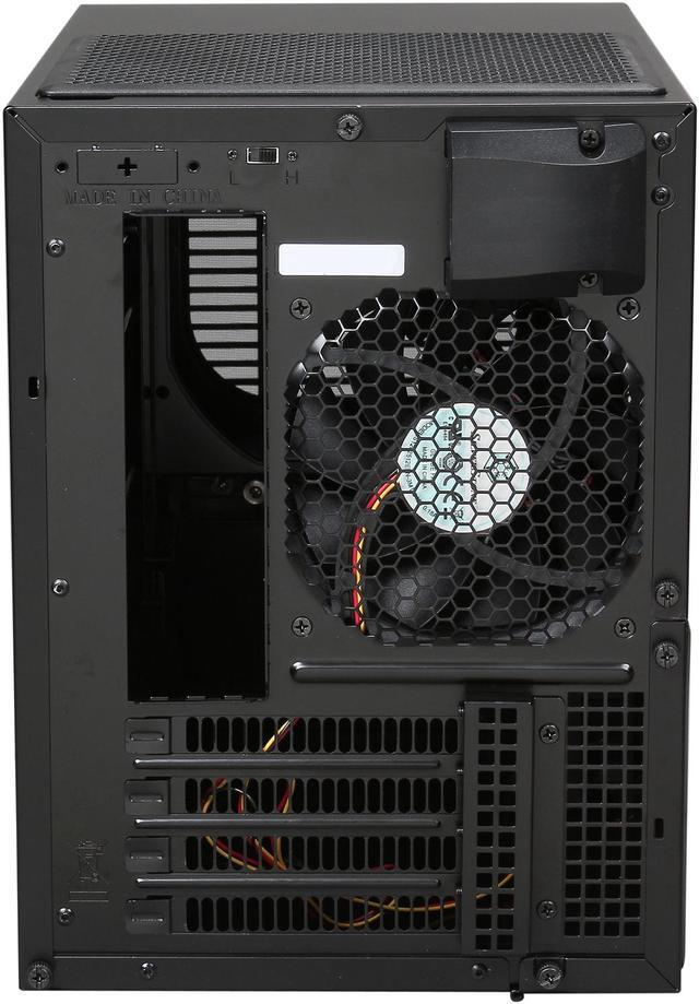 Alt view image 9 of 10 - SilverStone Sugo Series SG09B Black Steel / Plastic Micro ATX Mini Tower Computer Case