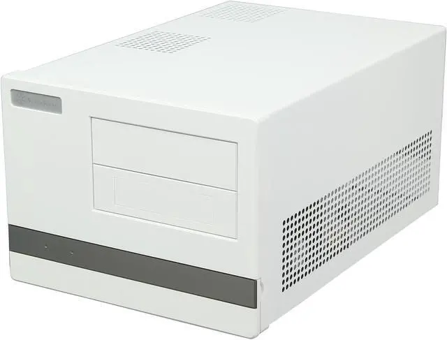 Main image of SilverStone Sugo Series SG02W-F-USB3.0 White ABS & SECC Steel Micro ATX Desktop Computer Case