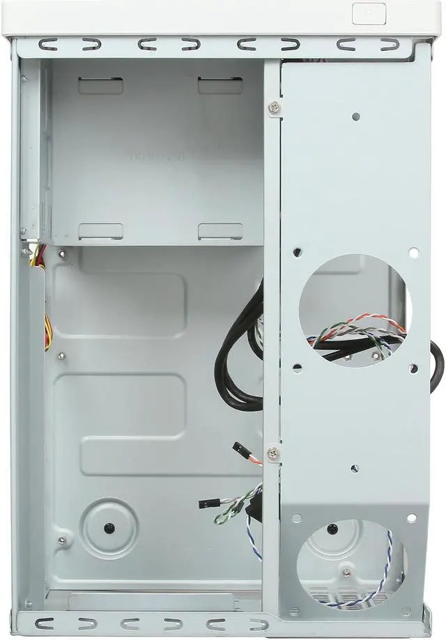 Alt view image 7 of 9 - SilverStone Sugo Series SG02W-F-USB3.0 White ABS & SECC Steel Micro ATX Desktop Computer Case