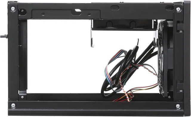 Alt view image 6 of 10 - SilverStone Sugo Series SG05BB-LITE Black SECC / Plastic Mini-ITX Desktop Computer Case with 2 x USB3.0 ports (Black)
