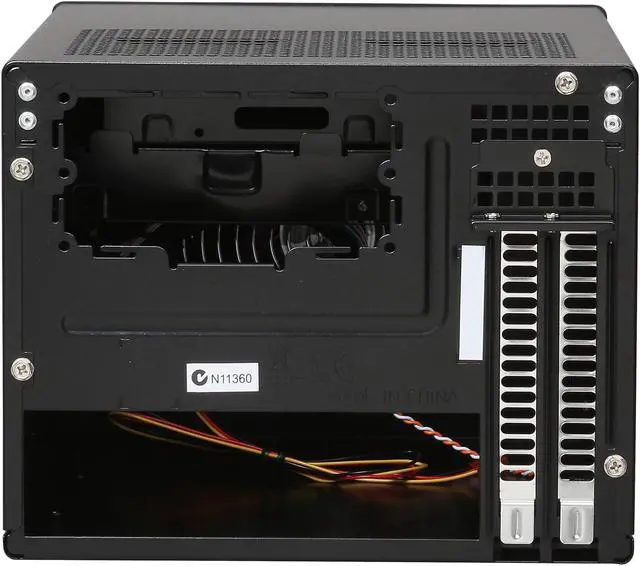 Alt view image 9 of 10 - SilverStone Sugo Series SG05BB-LITE Black SECC / Plastic Mini-ITX Desktop Computer Case with 2 x USB3.0 ports (Black)