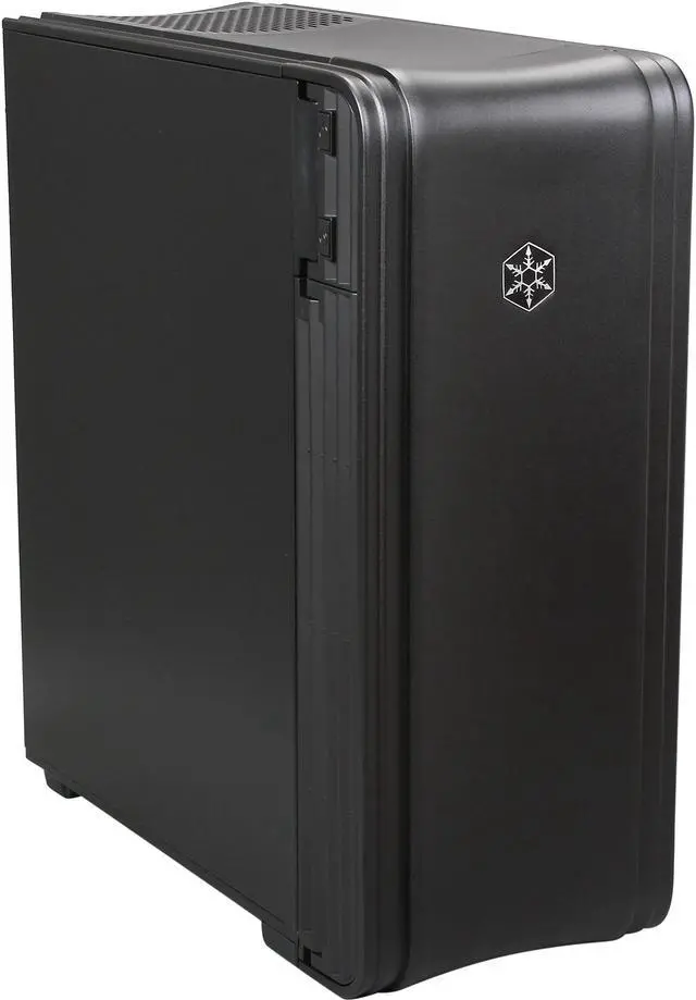 Main image of SilverStone FT04B-W Black Extended ATX Aluminum Full Tower Case with Window Side Panel