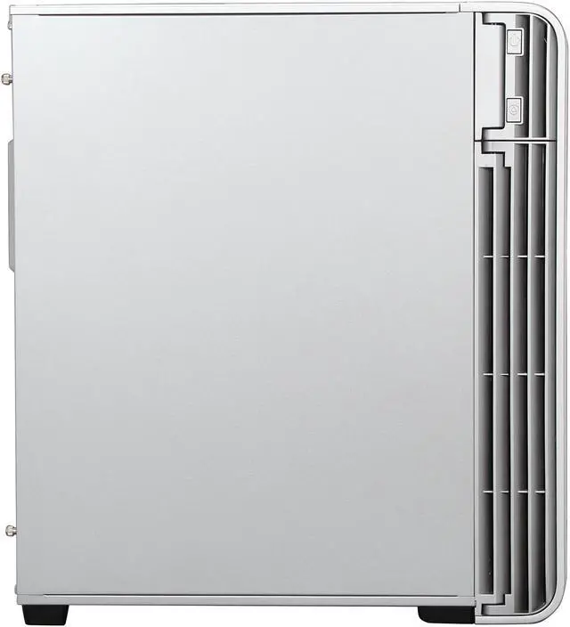 Alt view image 4 of 9 - SilverStone FT04S-W Silver Extended ATX Aluminum Full Tower Case with Window Side Panel