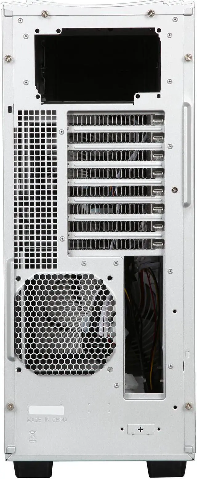 Alt view image 8 of 9 - SilverStone FT04S-W Silver Extended ATX Aluminum Full Tower Case with Window Side Panel