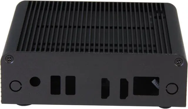 Alt view image 4 of 6 - SilverStone PT14B-H2 Black Aluminum Mini-ITX Desktop Computer Case
