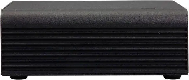 Alt view image 3 of 6 - SilverStone PETITE Series PT14B-H1D2 Black Aluminum NUC Computer Case with 1x HDMI Port and 2x Display Ports