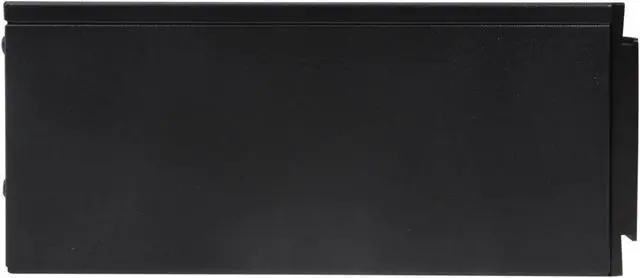 Alt view image 3 of 6 - SILVERSTONE MILO Series ML06B Steel Body Mini-ITX Media Center/ HTPC Computer Case with Aluminum Front Panel
