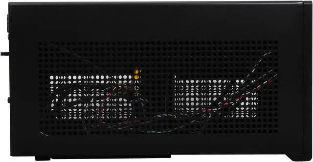 Alt view image 3 of 6 - SilverStone SG08B-LITE Black Aluminum / Steel Mini-ITX Desktop Computer Case